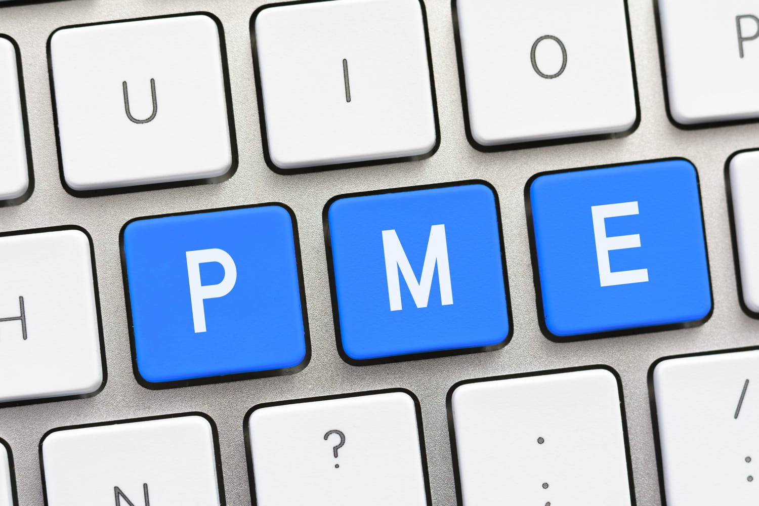 clavier avec la mention PME